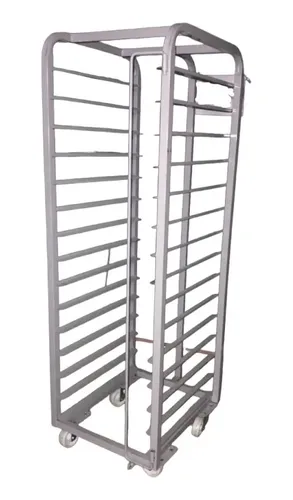 Carro portabandejas 70×45 — 15 posiciones inoxidable
