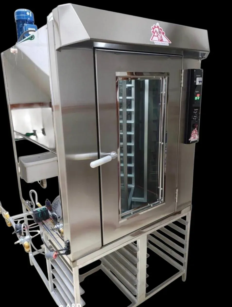 Horno en funcionamiento