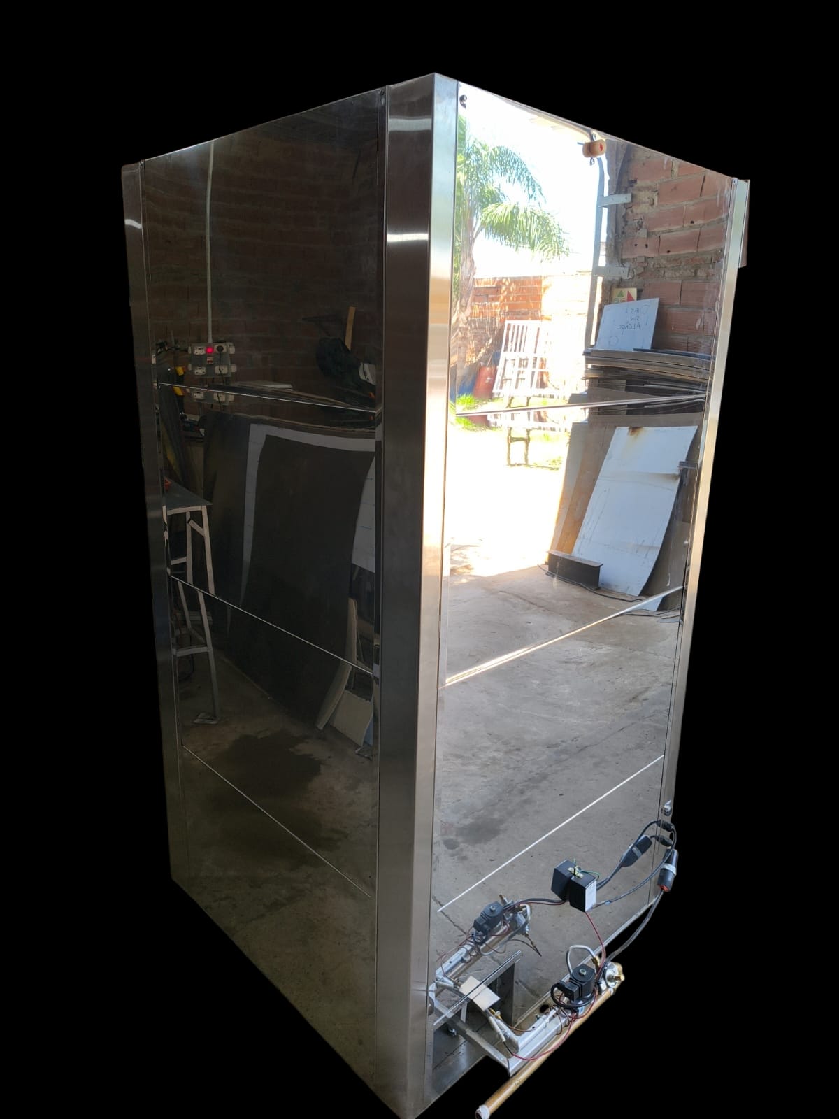 Vista lateral 15 bandejas