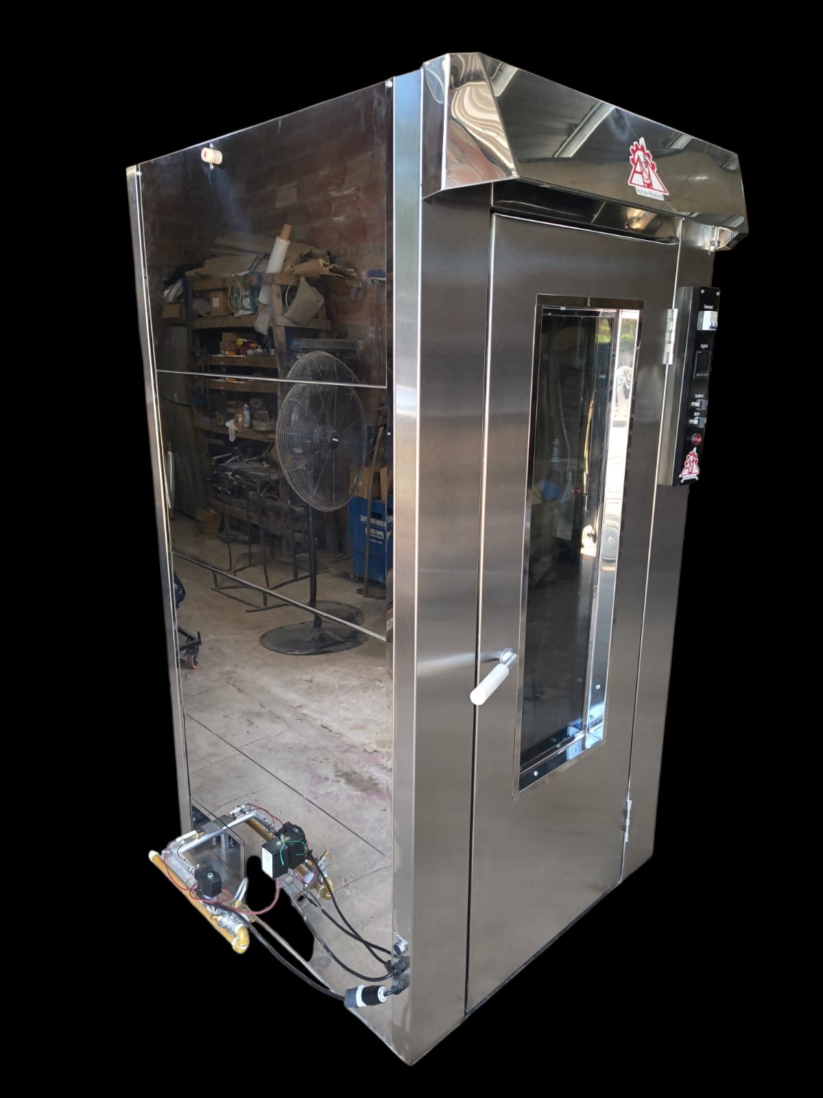 Detalle estructura 15 bandejas