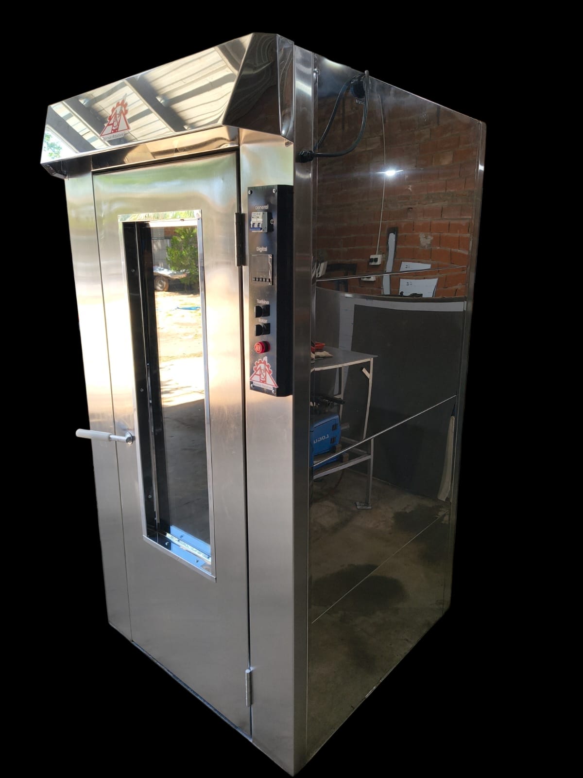 Vista interior 15 bandejas